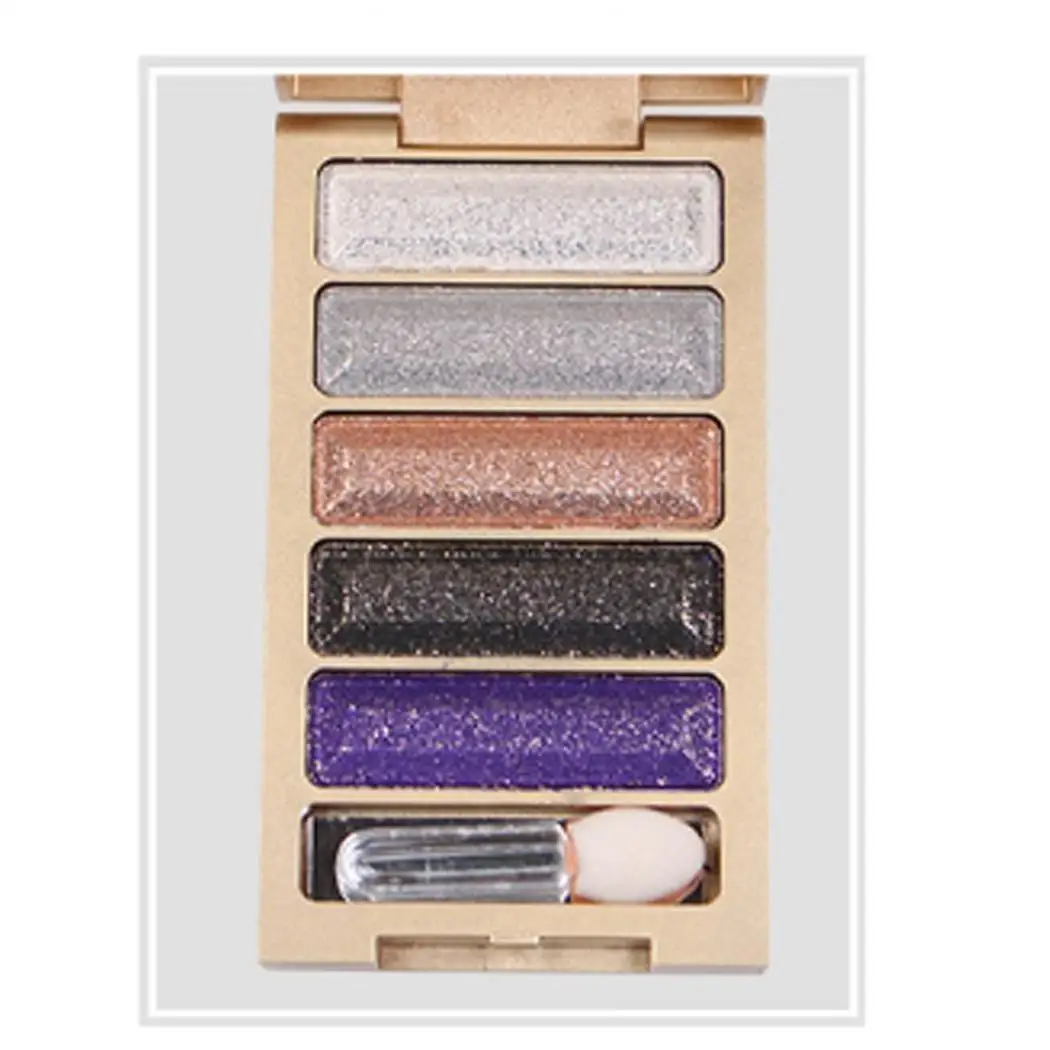 5 Colors Professional Eyeshadow Palette Glitter Casual Party Dating China 8g Shimmer Eye Makeup Cosmetics |
