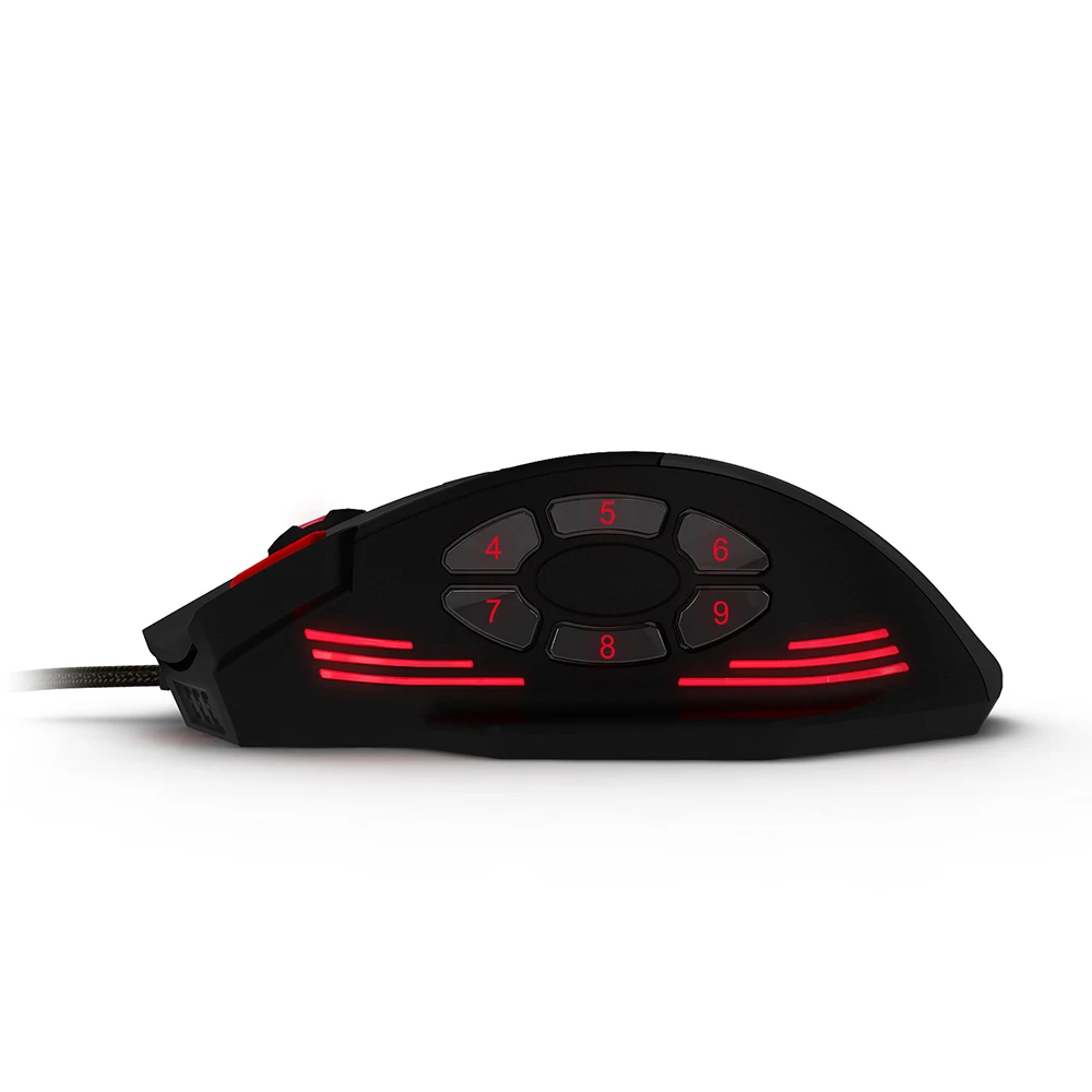 ZELOTES C 12 компьютер игровая мышь 4 Регулируемый Точек на дюйм 7 светодиодный свет