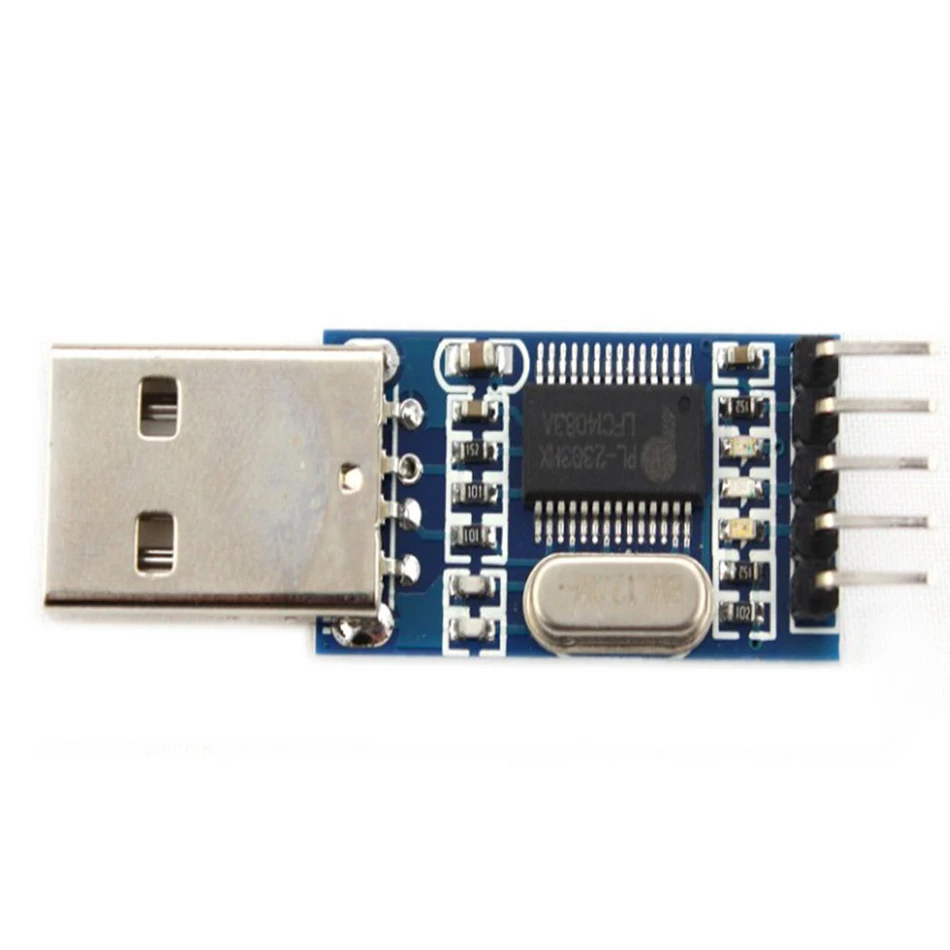 Модуль адаптера преобразователя PL2303 USB в RS232 TTL с пыленепроницаемой крышкой PL2303HX |