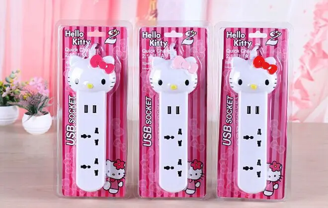 Hello Kitty принести разъем питания пластина линия бытовой Drag подключение пористая
