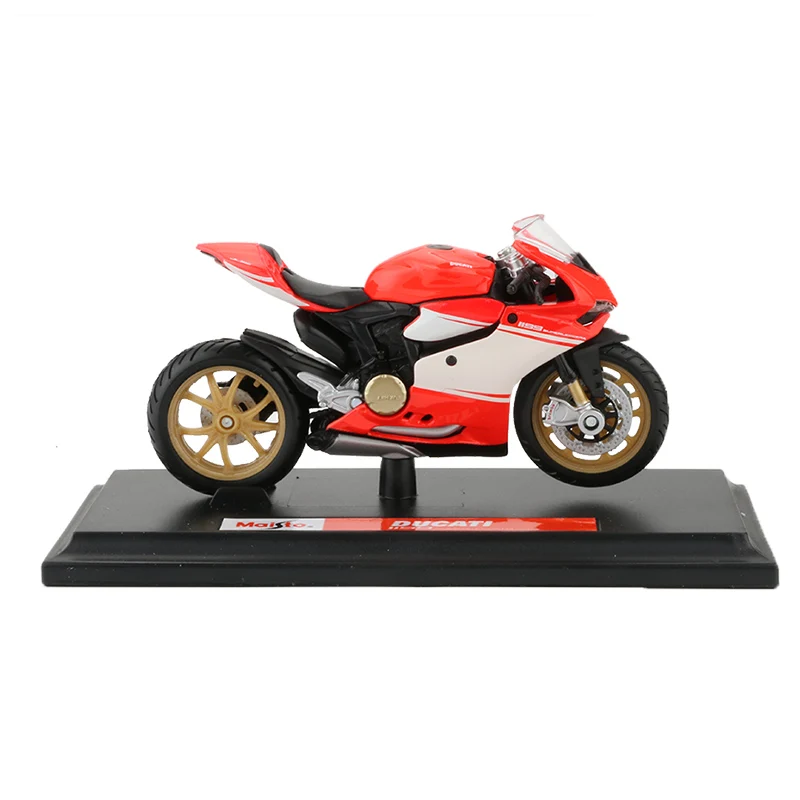 Гоночная модель автомобиля Maisto 1:18 игрушечный сплав 1199 мотоцикла SUPERLECCERA