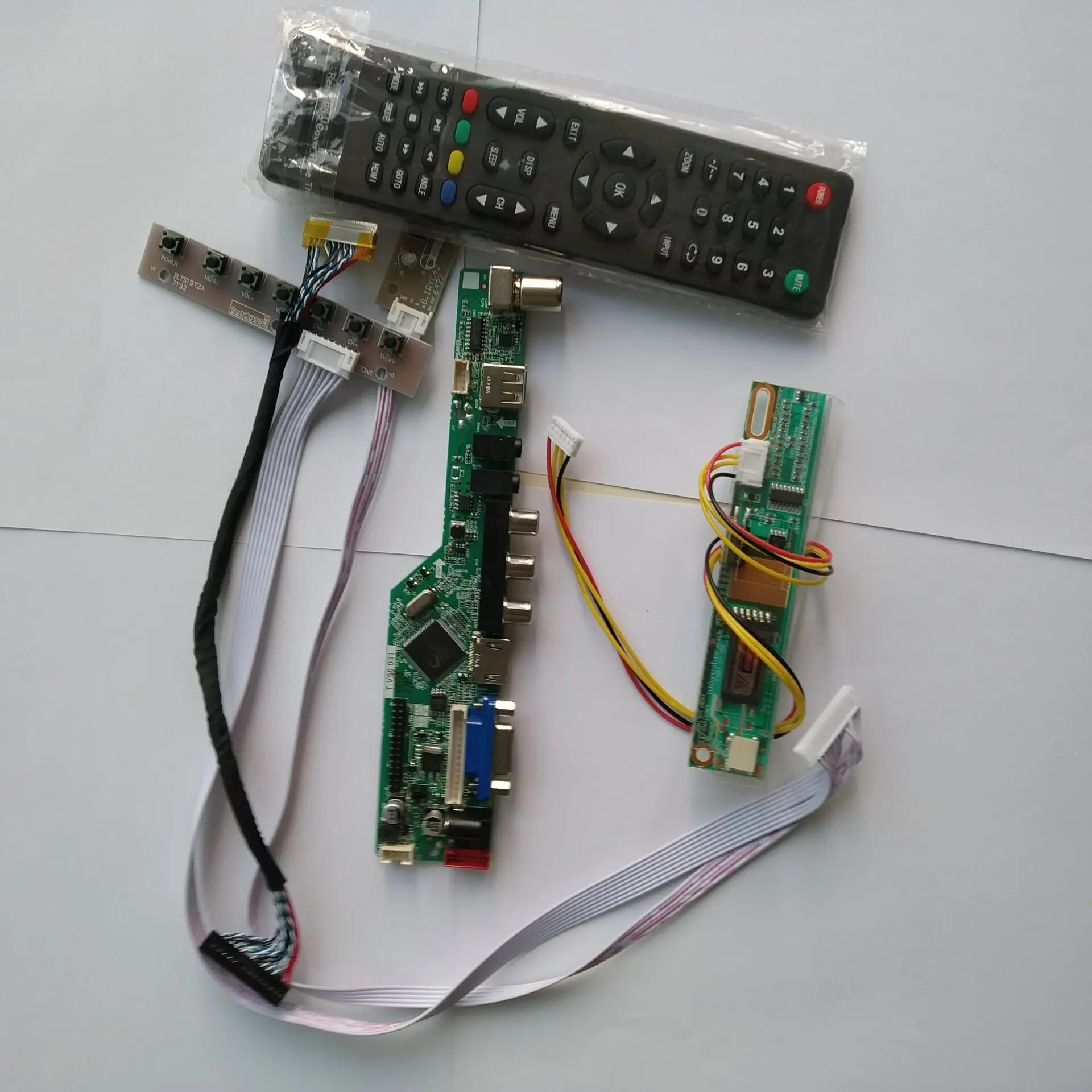 AV аудио ЖК дисплей светодиодный ТВ совместимому с HDMI USB VGA лампы карты контроллера