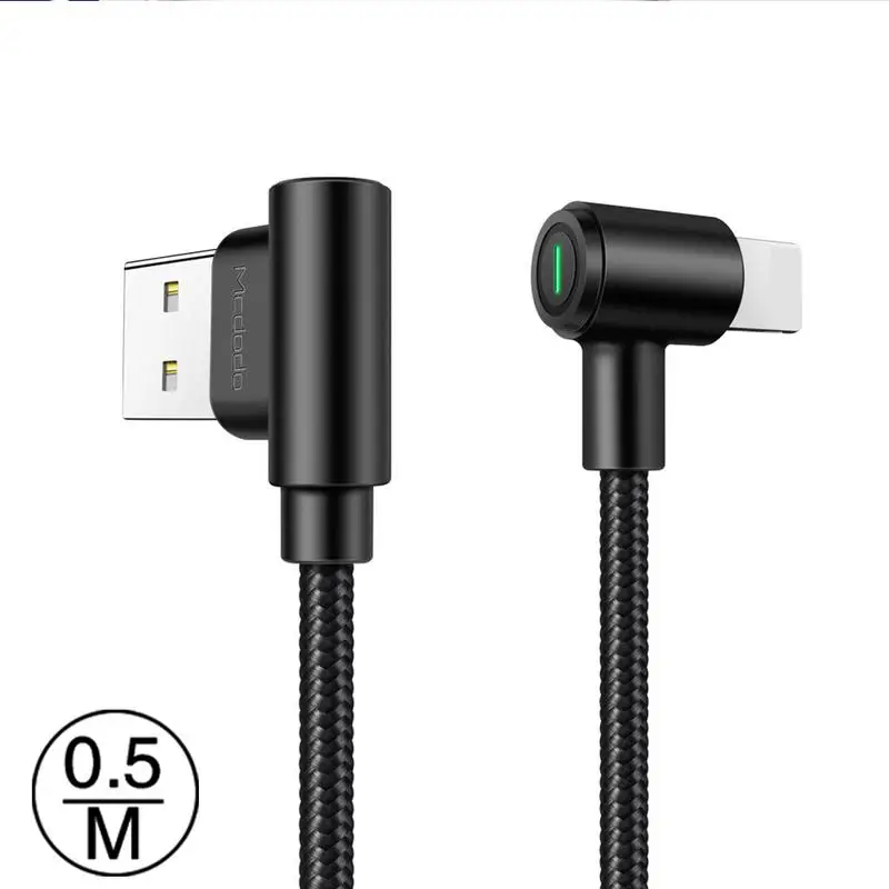 MCDODO type C мобильный кабель передачи данных телефона для IPhone 6/7/8/X Intelligent Data Chip