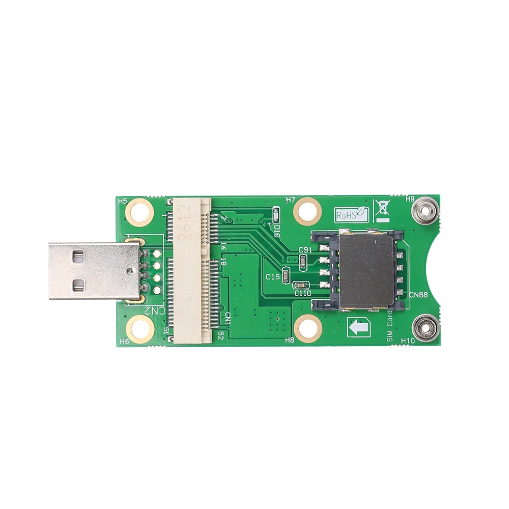 Mini PCI E к USB с sim картой WWAN адаптер карта 3G/4G модуль|Компьютерные кабели и разъемы| |