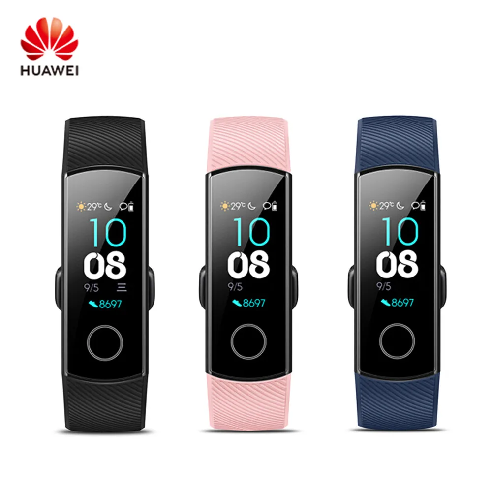 Оригинальный HUAWEI Honor band 4 монитор сердечного ритма OLED 0 95 &quotсенсорный экран Band