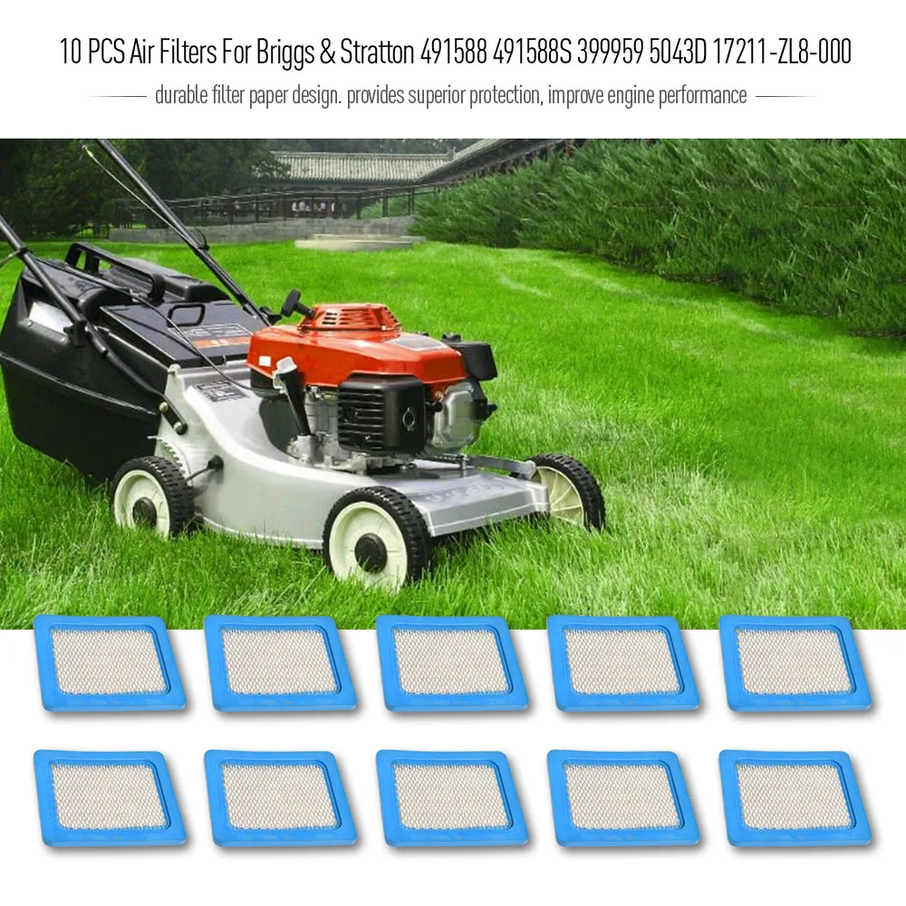 Воздушный фильтр для косилок Briggs и Stratton 491588 491588S 399959 5043D 17211 ZL8 000 аксессуары
