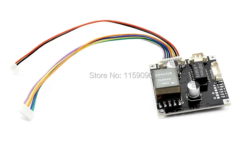 Плата модуля POE Power Over Ethernet 12 В выход IEEE802.3af/at совместим с сетевыми IP камерами