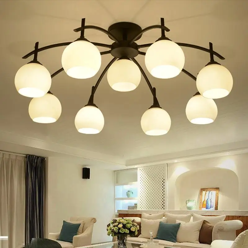 Plafon Sufitowe лампа для Deckenleuchten Plafonnier imperne Lampara Techo гостиной Luminaria De Teto потолочный