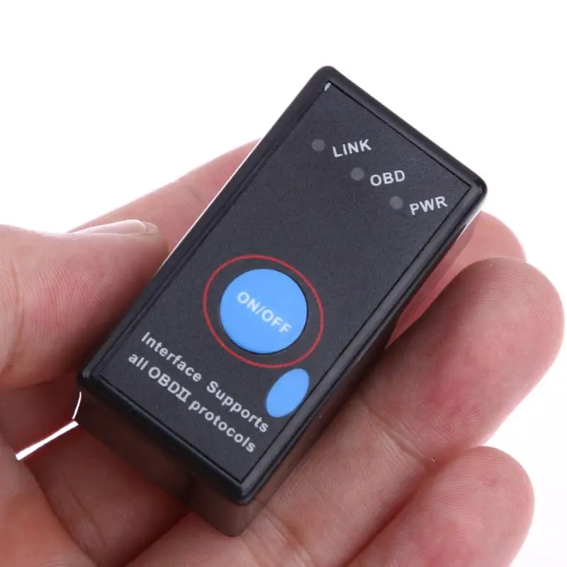 Новейшая Автоматическая Мини ELM 327 V1.5 Bluetooth сканер ELM327 версия 1 5 OBD2 OBD II CAN BUS