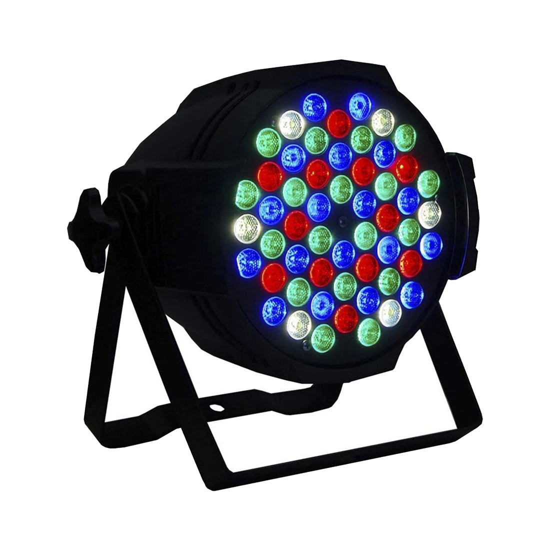 10 шт. 54x3 W светодиодный параболический алюминизированный отражатель RGBW PAR64 DMX512
