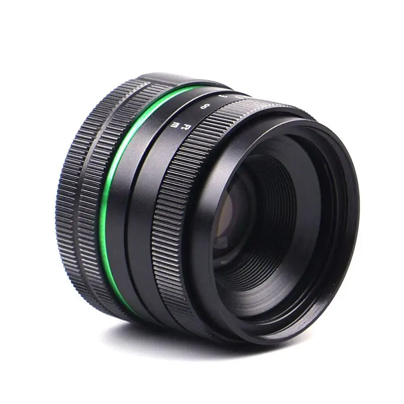 Беззеркальный объектив 35 мм F1.6 C-Mount для APS-C камеры M4/3 FX EOSM N1 P/Q J1 V2 J3 V3 E-P1 E-PL1 G1 GF1 GH1