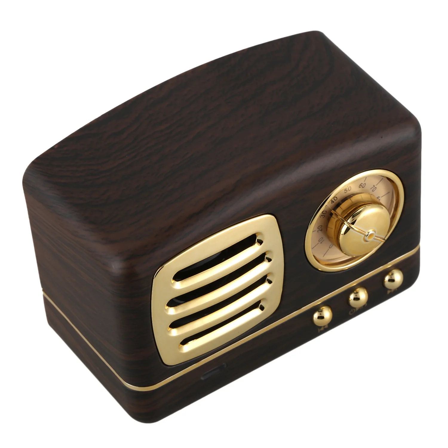 Портативный Bluetooth динамик Ретро Мини беспроводной радио Usb/Tf карта музыкальный