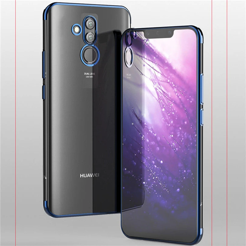 Мягкий силиконовый прозрачный чехол для телефона Huawei Honor Note 8 8X 9 10 Lite 7A 7X Pro 7C Play