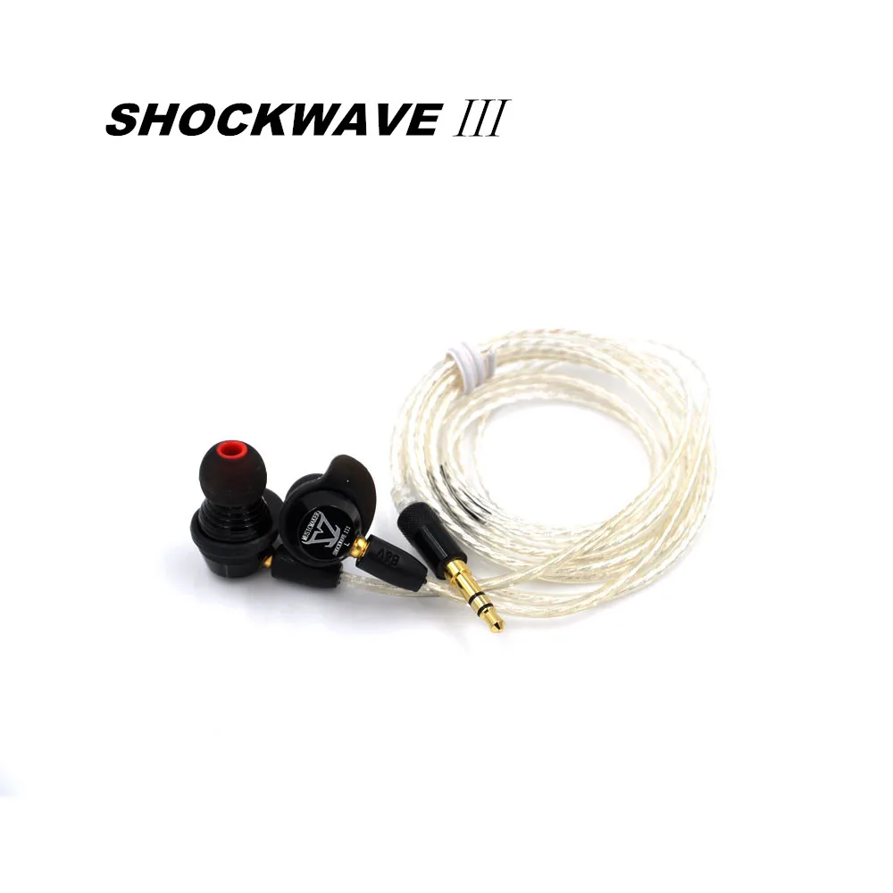 Наушники вкладыши MusicMaker Toneking Shockwave III 11 мм DD + 4BA Hybrid 5 Hi Fi музыкальный монитор DJ MMCX PK