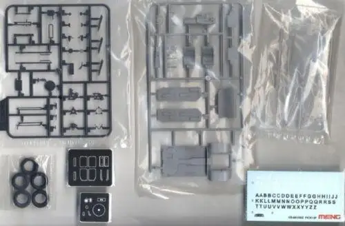 Meng VS 001 Модель 1/35 Масштаб Toyota Hilux пикап c/w ZPU1 анти резервуар пистолет|Наборы для