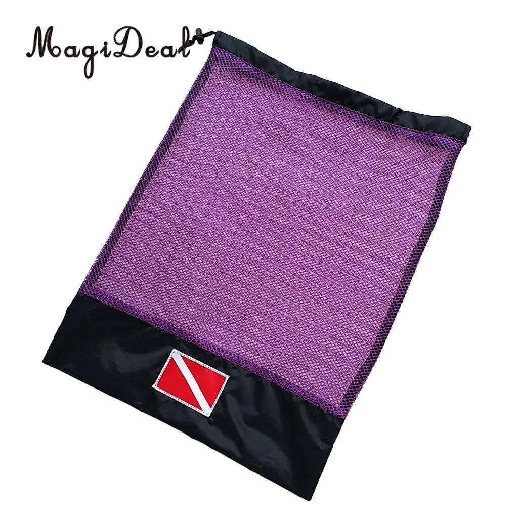 Multi Purpose Scuba Diving Mask Goggles Regulator Equipment Holder Storage Carry Mesh Bag | Спорт и развлечения