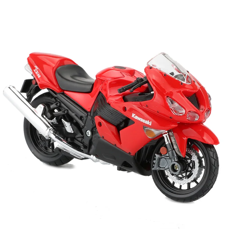 Maisto 1:18 сплава к рулю мотоцикла велосипеда Модель игрушечный ниндзя ZX 14R для
