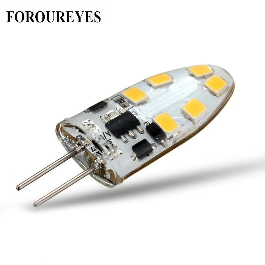Светодиодная мини-лампа G4 SMD2835 12 В постоянного тока угол свечения 360 | Освещение