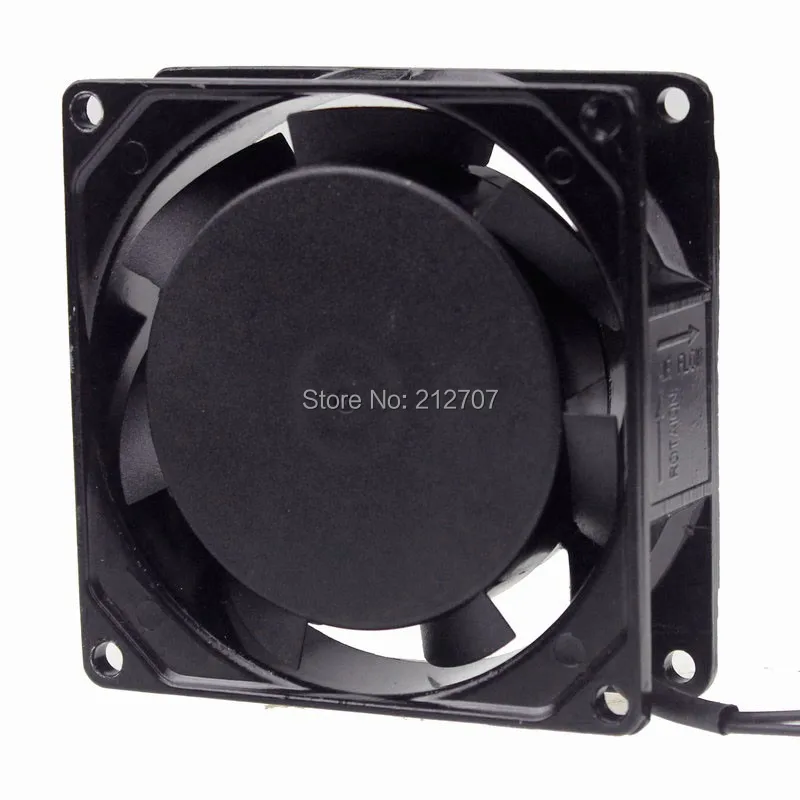 Gdstime AC 110V 120V 80mm 80x80x25mm 2 провода промышленный выхлопной корпус охладитель