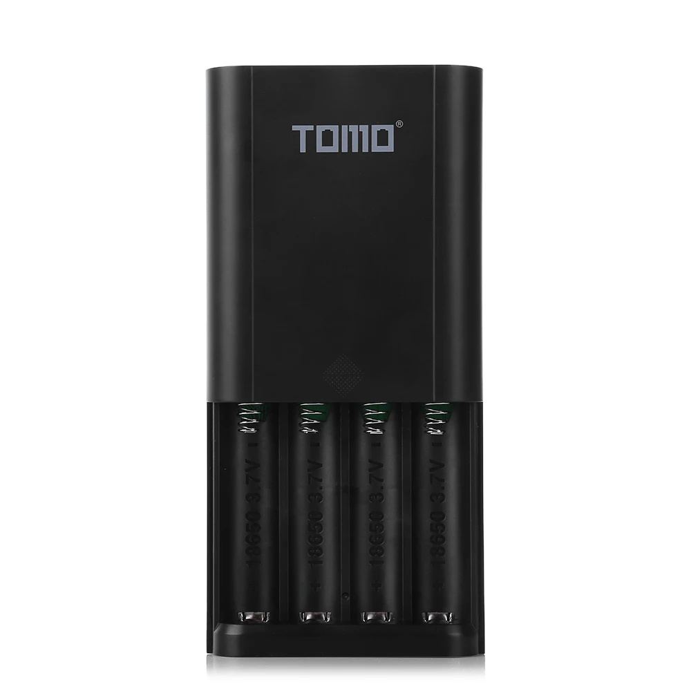 TOMO S4 DIY внешний Смарт аккумулятор 4x18650 литий ионный Тип батареи C/Micro USB 8 Pin Вход