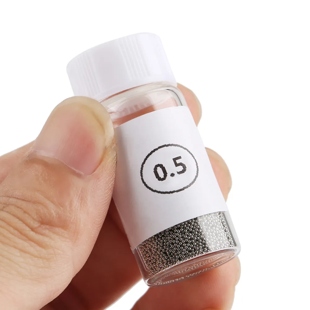 BGA паяльный шар для пайки Универсальный трафарет трафаретов Набор 0 3 76 мм|Детали