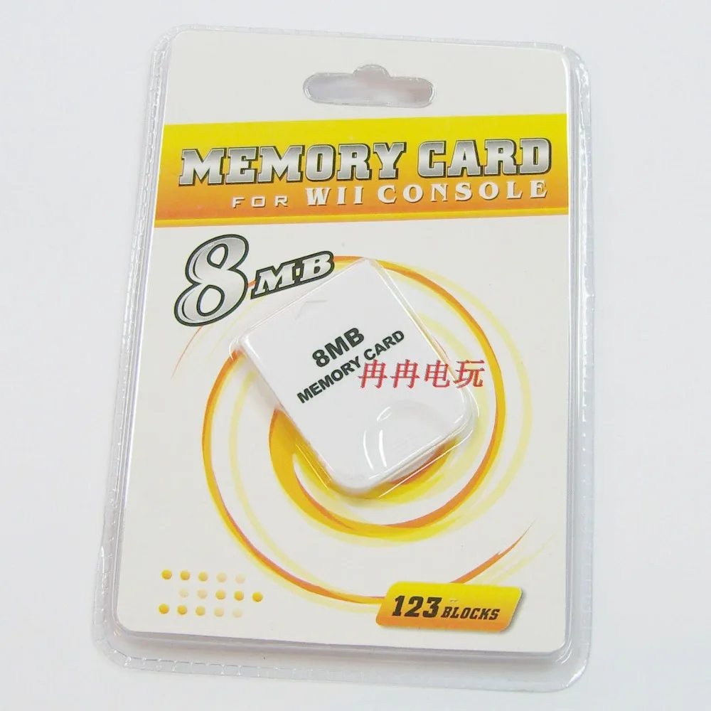 10 шт. 128 Мб высокое качество для Wii Memory Storage Card Saver Nintendo for wii memoria рождественские
