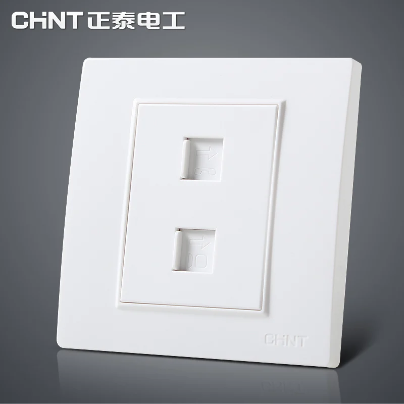 CHINT NEW7L три цвета безопасности стальная рама настенный выключатель pop розетка