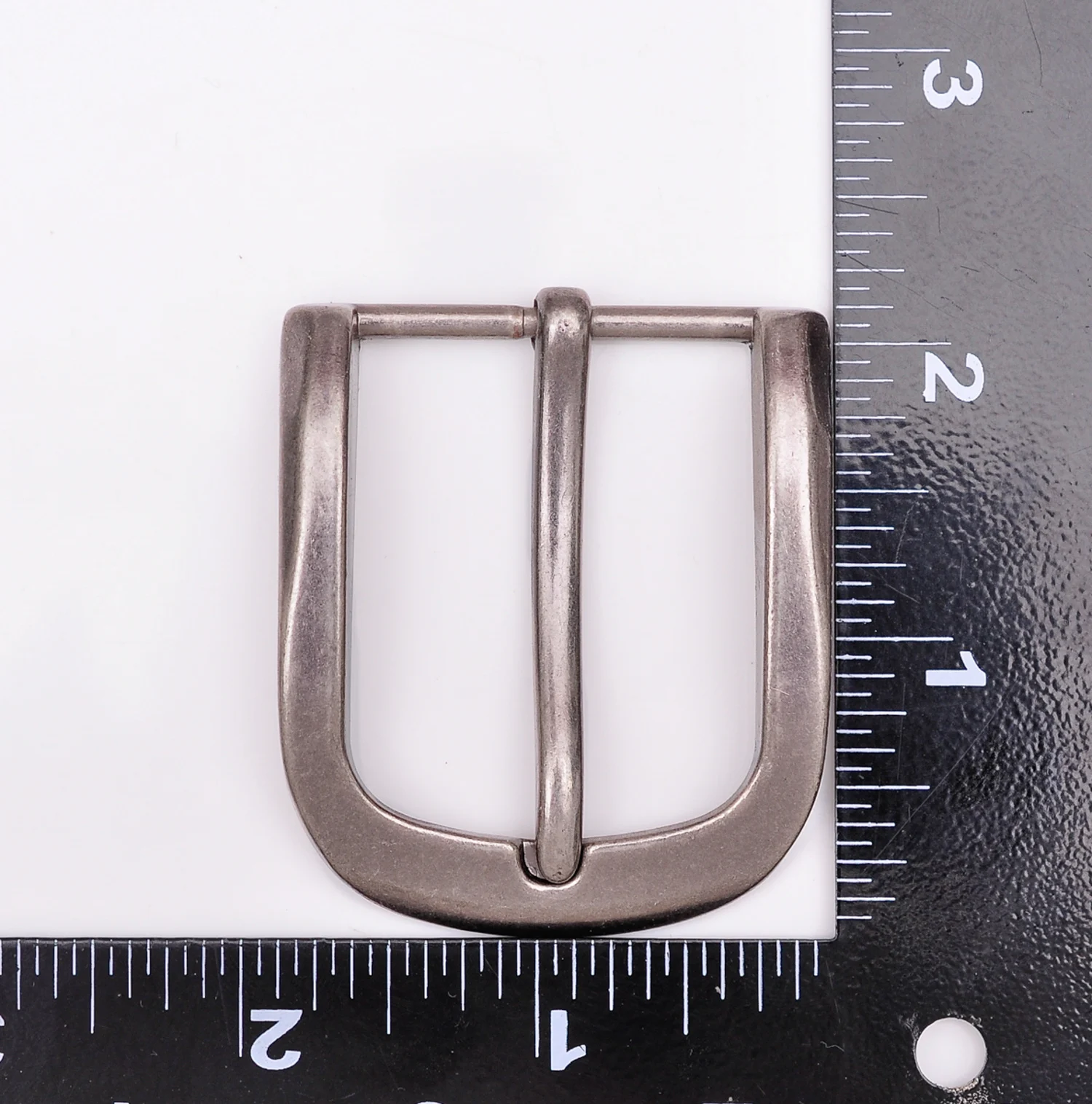 Классическая Тяжелая Твердая антикварная пряжка с одним штифтом для ремня 33 мм