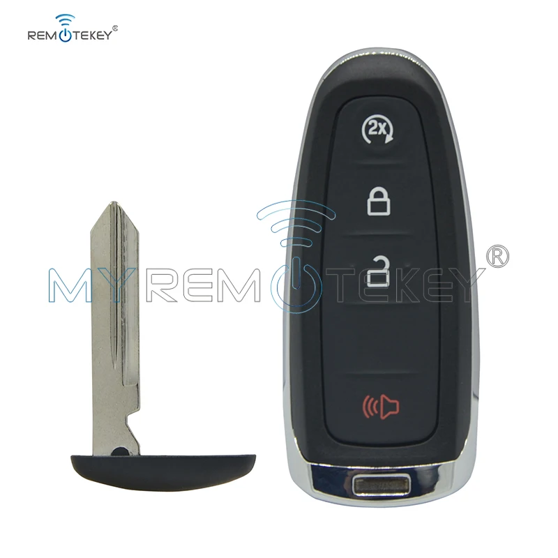 Чехол для смарт-ключа Remtekey M3N5WY8609 с 4 кнопками Ford Edge Explorer Focus Escape Taurus 2011 2012 2013 |