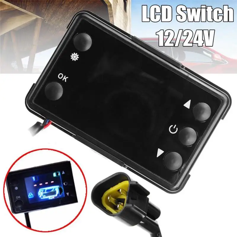 12V 24V нагреватель зажигания Медь 5kw малошумный дизель стояночный отопитель в
