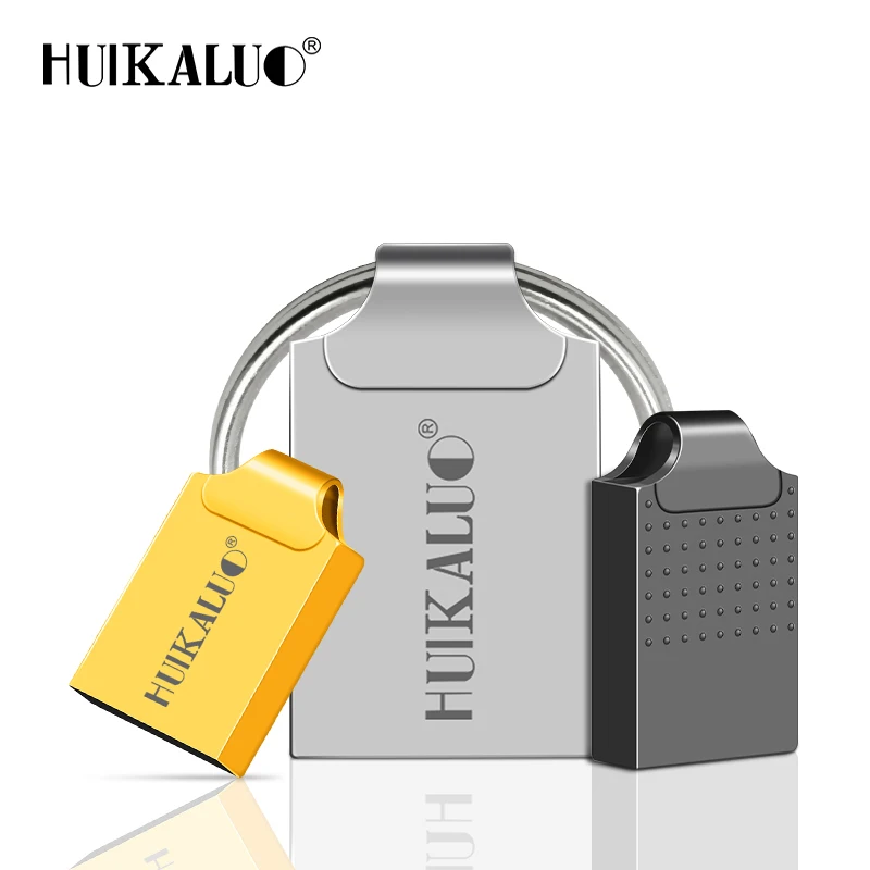 Huikaluo супер мини-металлические флешки usb флеш-карта 4 ГБ 8 16 32 64 Гб U Stick Disk Memory