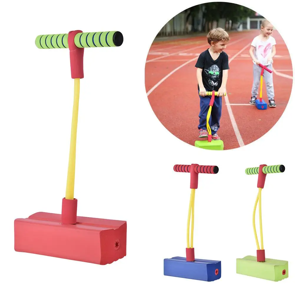 Пена Pogo Jumper Deluxe Bungee Boing для детей веселая и безопасная палочка прочная пена банджи