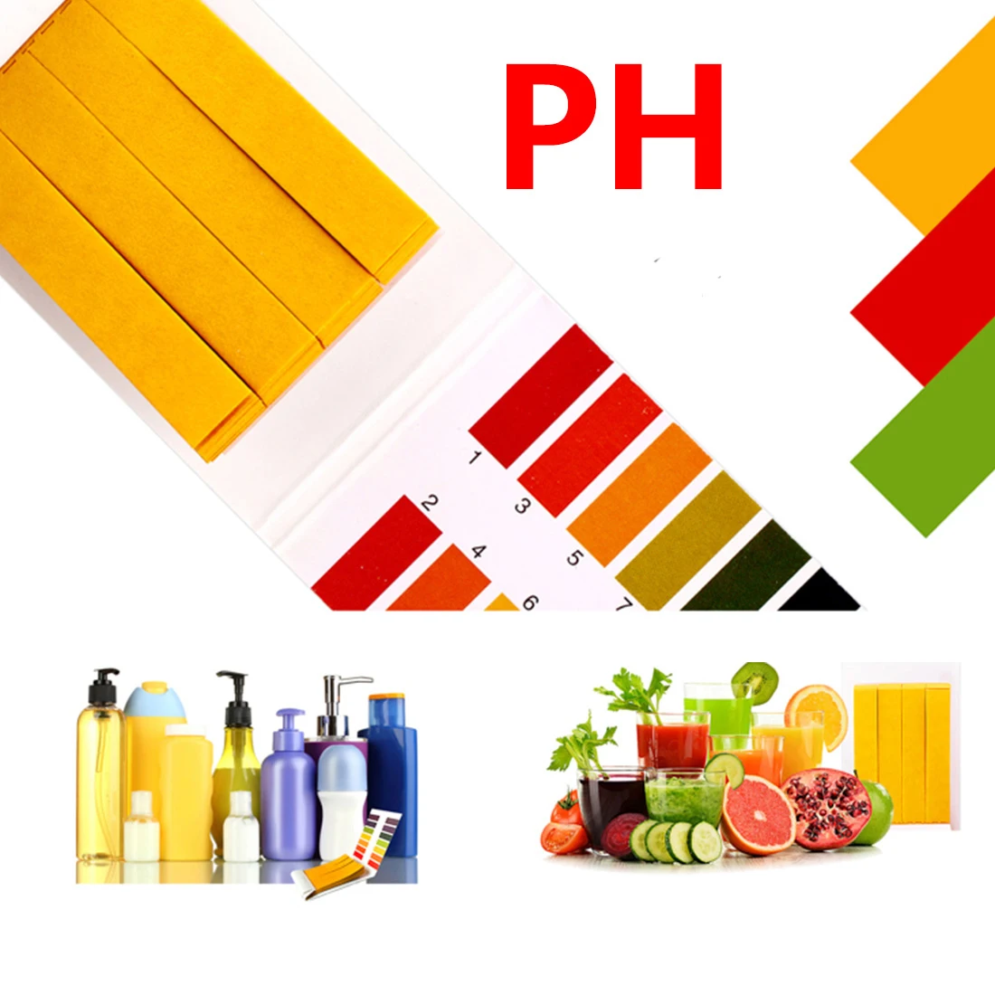 PH 5 4 7 0 9 1 14 Алкалиновые тестовые полоски индикаторные лабораторные