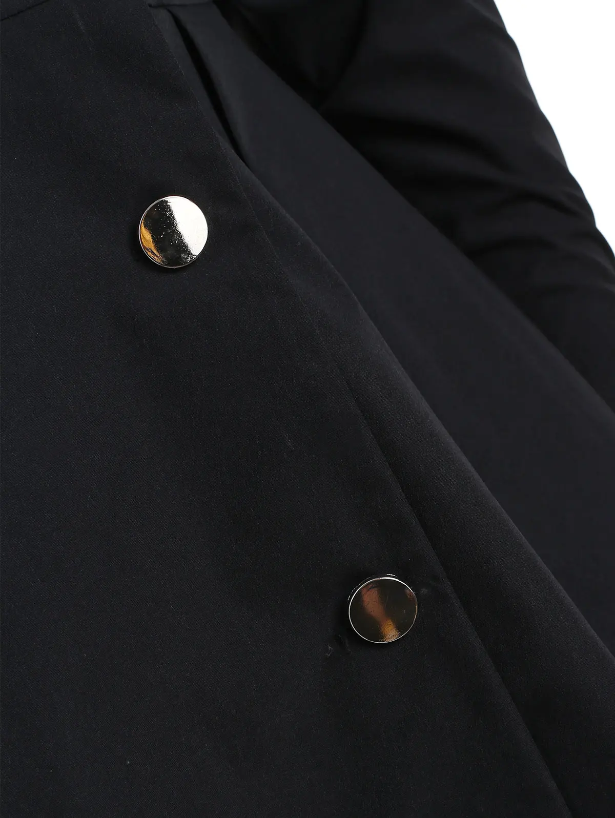 Wipalo Winter Plus Size Asymmetric Fleece Contrast Color Block Single Breasted Hooded Skirted Women Coat Long Outwear Coats 5XL | Женская