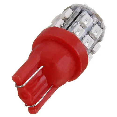 2 x T10 3528 192 194 168 501 ультра Красный 20 SMD LED клиновидная боковая интерьерная