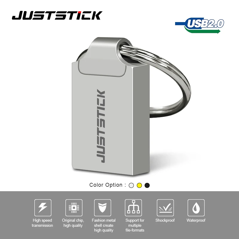 USB Flash Drive 64GB 32GB Mini Portable metal U Disk pendrive 8GB 16GB memory stick Pendrives Car Pen for PC Laptop | Компьютеры и