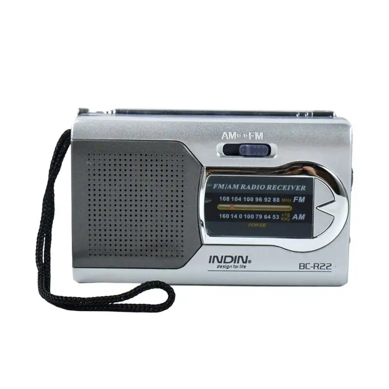 Портативный AM FM радиоприемник со встроенным динамиком встроенный динамик