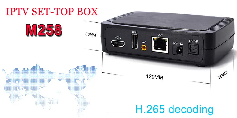 The IBRAVEBOX M258 IPTV Set Top Box Linux Media Player | Электроника