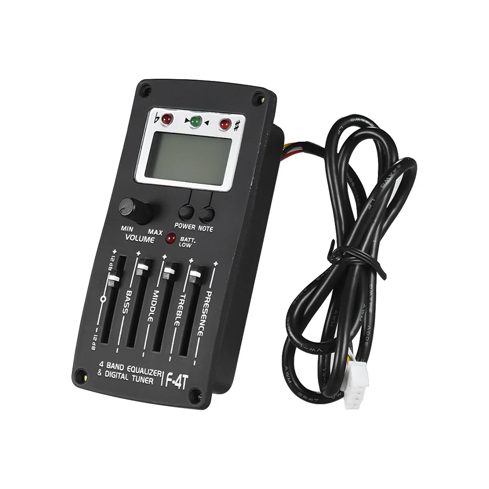 Акустическая гитара 4 пикапа Band EQ Pre Amp эквалайзер звукосниматель Гитарный