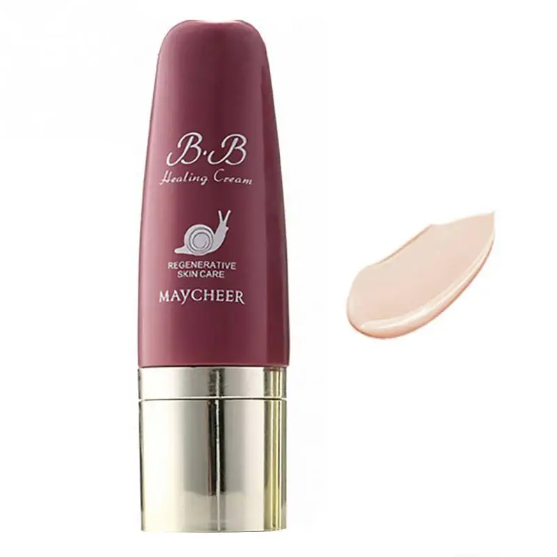 40ml Whitening Liquid BB Cream Snail Filtrate Foundation Natural Moisturizing Isolation Concealer |