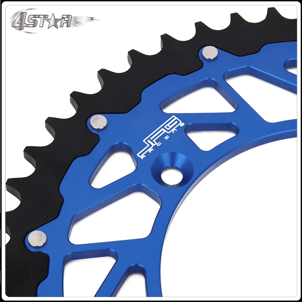 Мотоциклетные 44 46 т 48 49 50 ЧПУ сзади Звездочка для YAMAHA YZ YZF WR WRF 125 250 400 426 450 TTR230