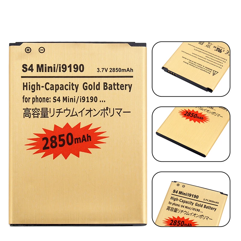 ocolor For Samsung Galaxy S4 Mini I9195 I9190 Battery 2850mAh High Capacity Long Standby Time | Мобильные телефоны и