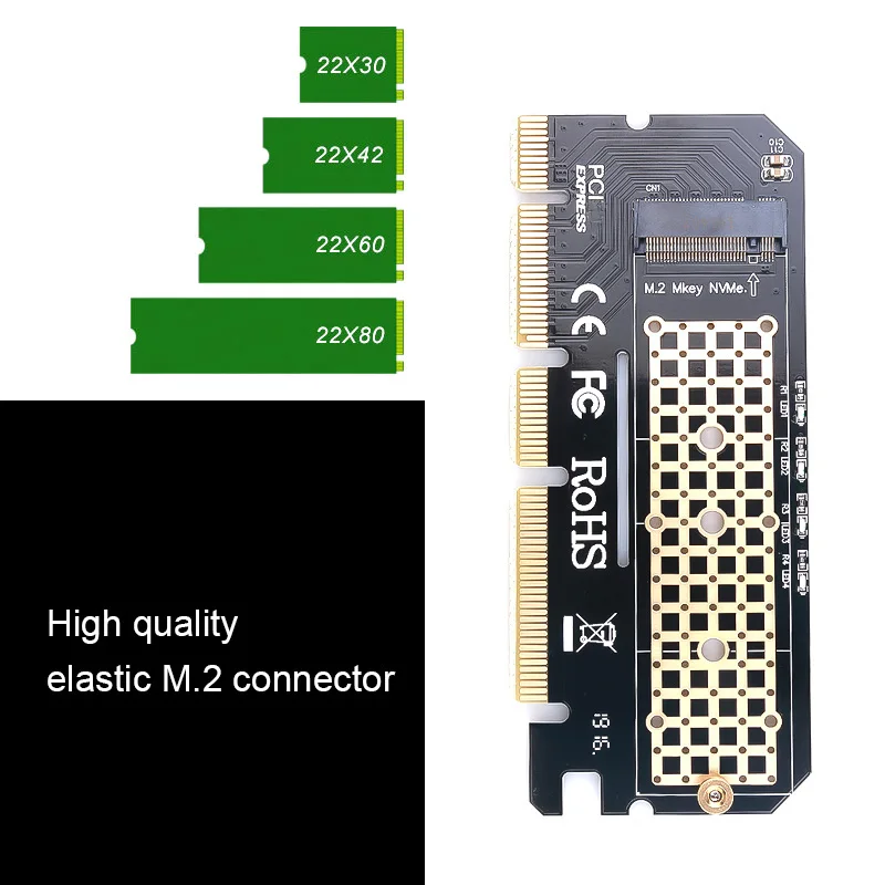 Сверхлегкая портативная карта расширения для PCIE до M2/M.2 адаптер/PCI Express M.2 SSD