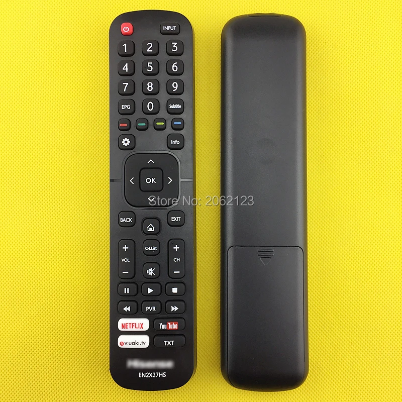 Пульт дистанционного управления EN2X27HS для HISENSE TV LEDD50K300P H40M3300 H43M3000 HE43K300UWTS