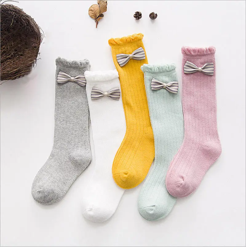 Emmaaby/2019 Новые Классические хлопковые колготки для девочек школьные гольфы | Мать