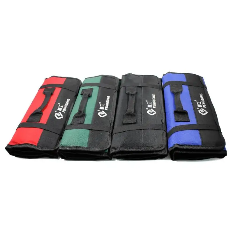 

Multifunction Tool Bag Waterproof Oxford Carrying Handles Folding Roll Tool Bags Toolkit Waterproof Tool Storage Bag Holder