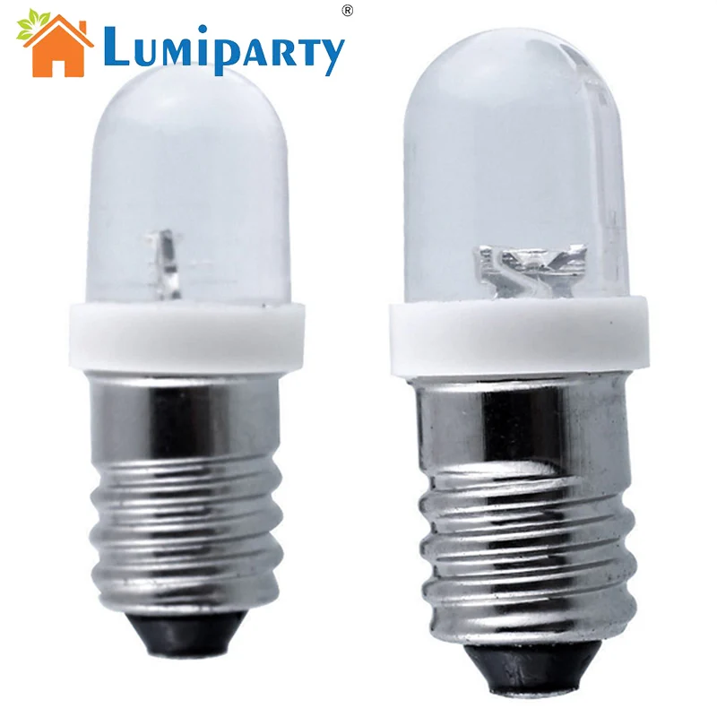 LumiParty E10 светильник лампы постоянного тока 6/12/24 в светодиодный индикатор с