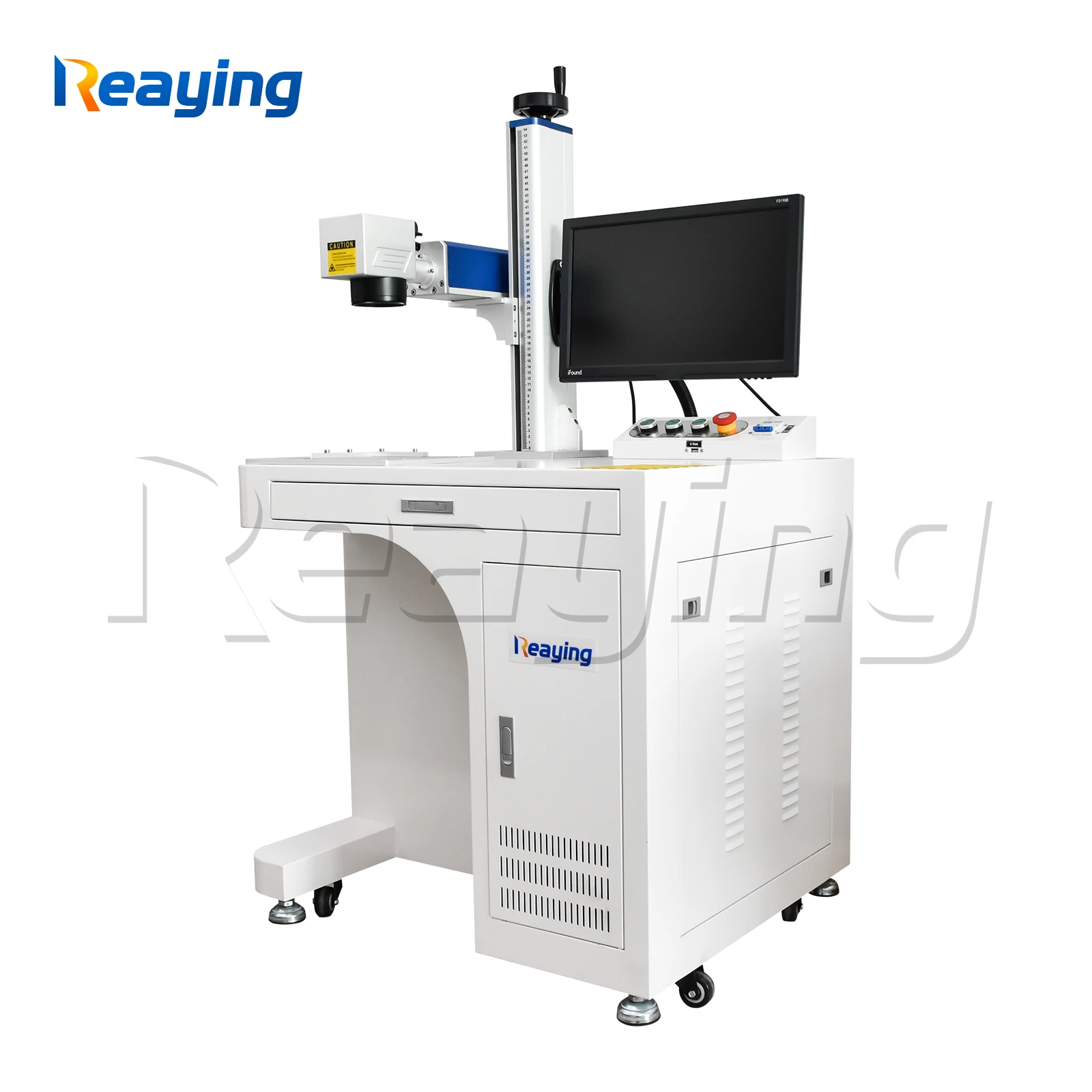 Заводской поставщик! Лазерный гравировальный станок Raycus с программным