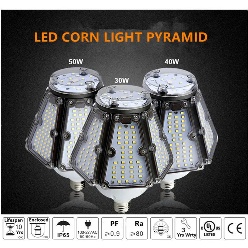 Topoch промышленная лампа UL CE 30 Вт 40 50 120LM/W Mogul База В 277-100 в HID CFL ретро для навеса сад