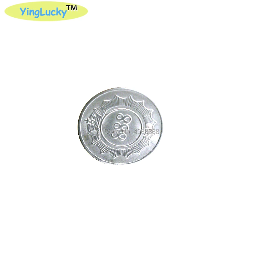 Yinglucky 100 шт. аркадная игра монета игровая машина 25*1 85 мм токены из нержавеющей